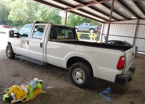 2016 Ford F-250 Xl из США, поврежденный, VIN 1FT7W2A69GEC61717